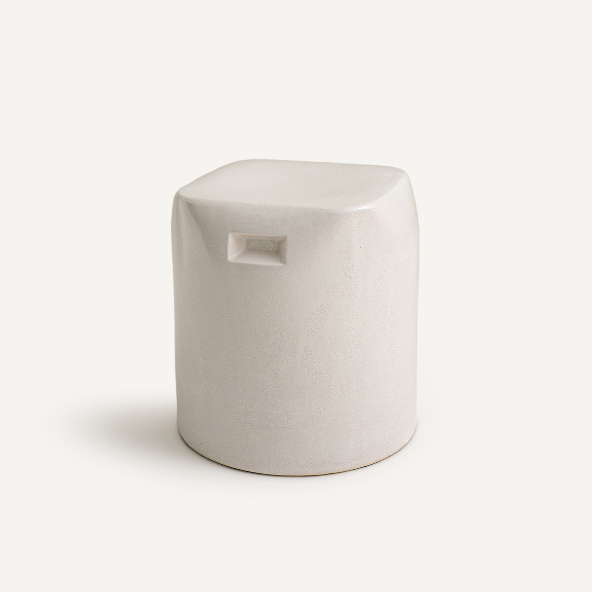 AM.PM Βοηθητικό τραπεζάκι από κεραμικό με εφυάλωση Μ42xΠ42xΥ43cm