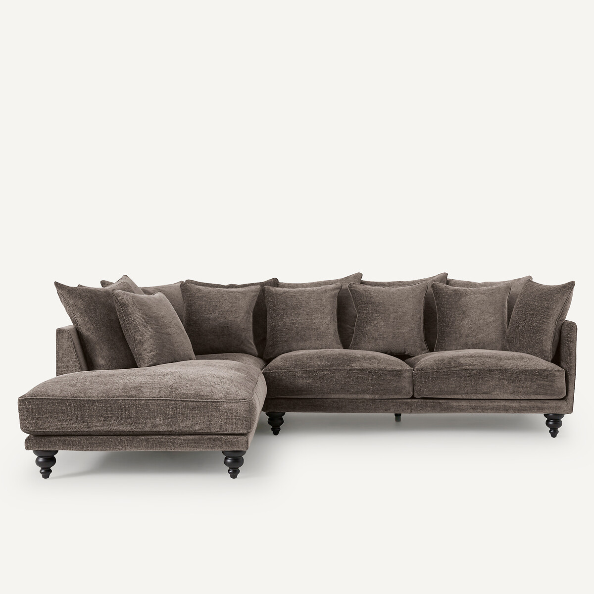 Γωνιακός καναπές από ανακυκλωμένο πολυέστερ Μ206xΠ279xΥ93cm