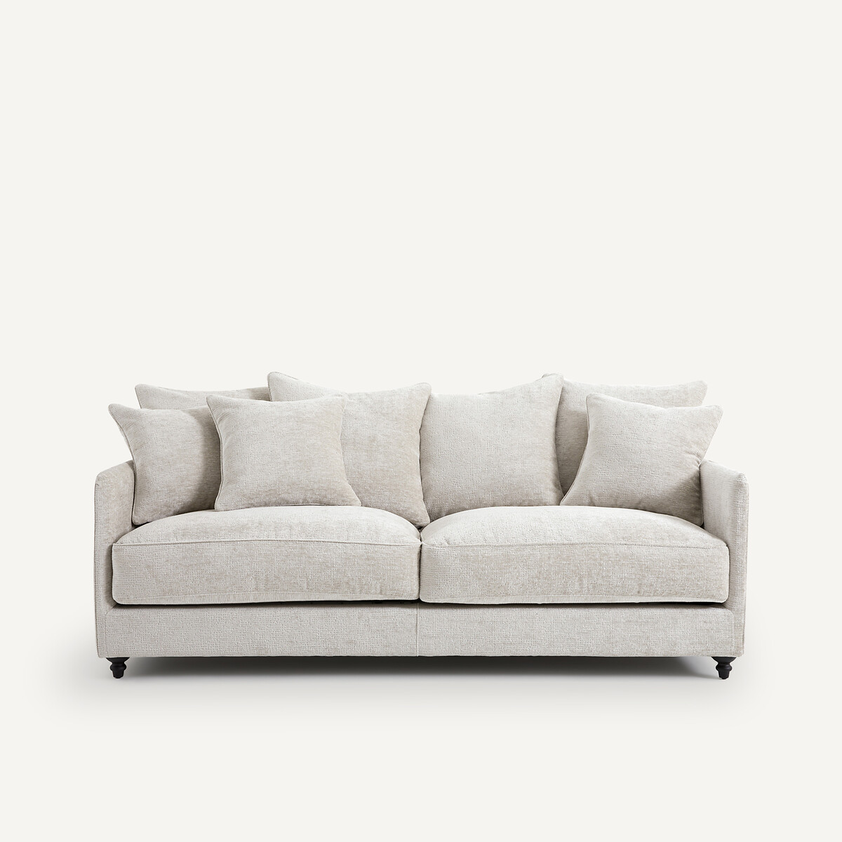 Τριθέσιος καναπές-κρεβάτι από ανακυκλωμένο πολυέστερ Μ105xΠ204xΥ93cm