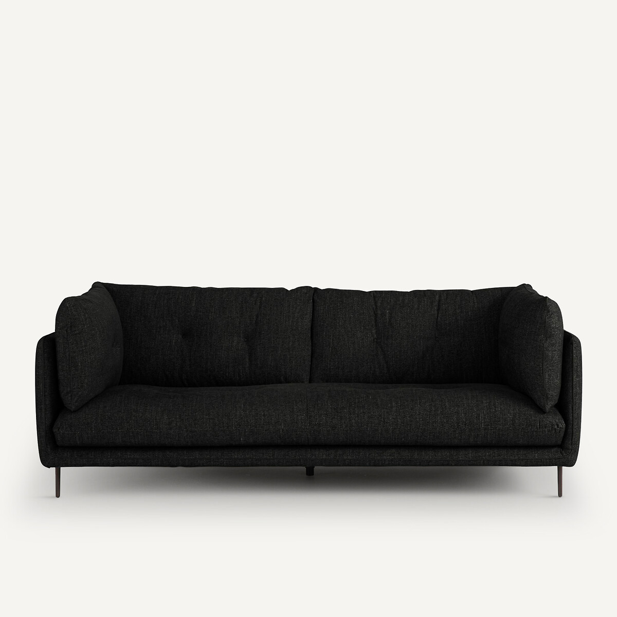 AM.PM Καναπές με μελανζέ ταπετσαρία Μ106xΠ201xΥ80cm