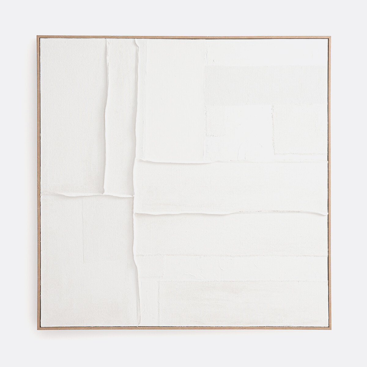 Λινό ύφασμα 100 x 100 εκ. σε κορνίζα Π100xΥ100cm