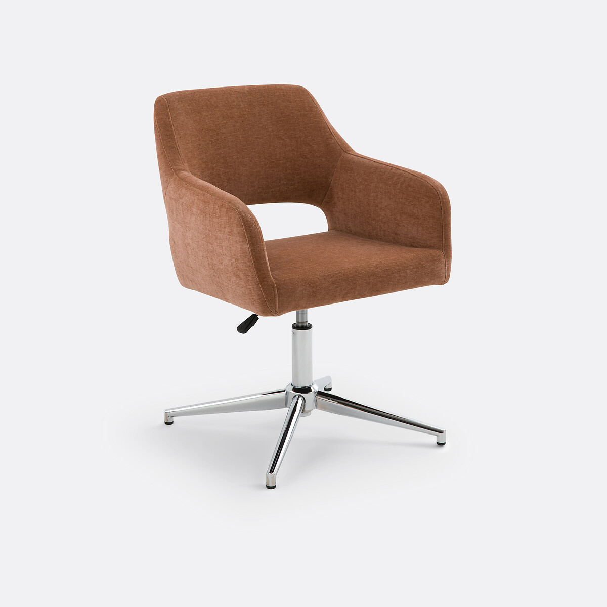 La Redoute Interieurs Πολυθρόνα γραφείου με βελούδινη ταπετσαρία Μ71xΠ68xΥ89cm