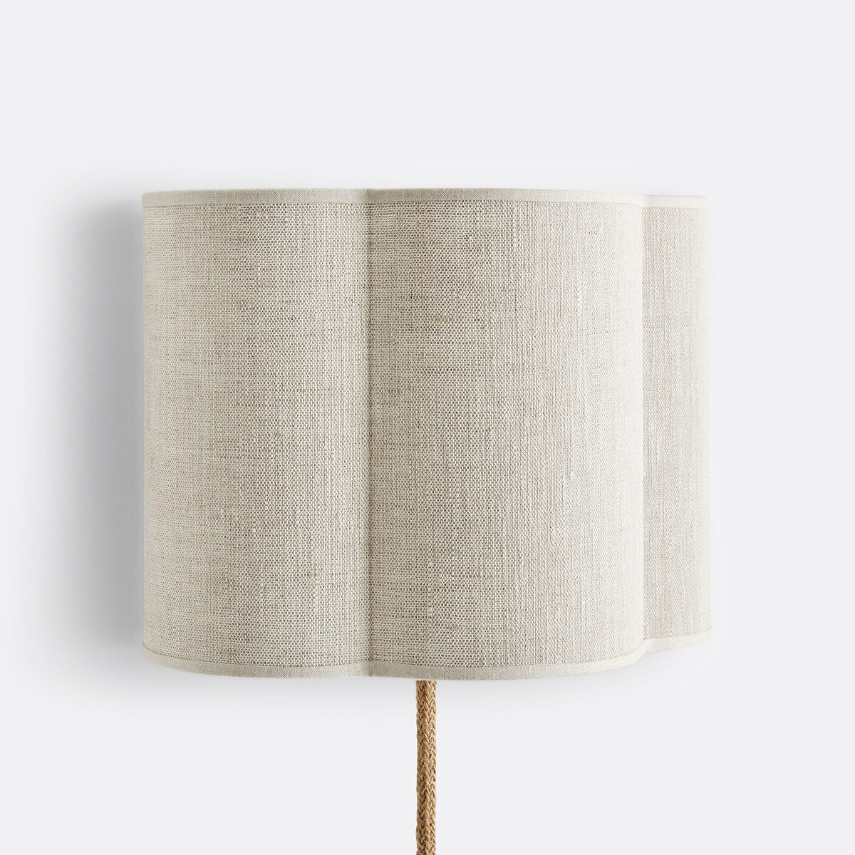 Απλίκα από λινό ύφασμα Μ26xΠ26xΥ16cm