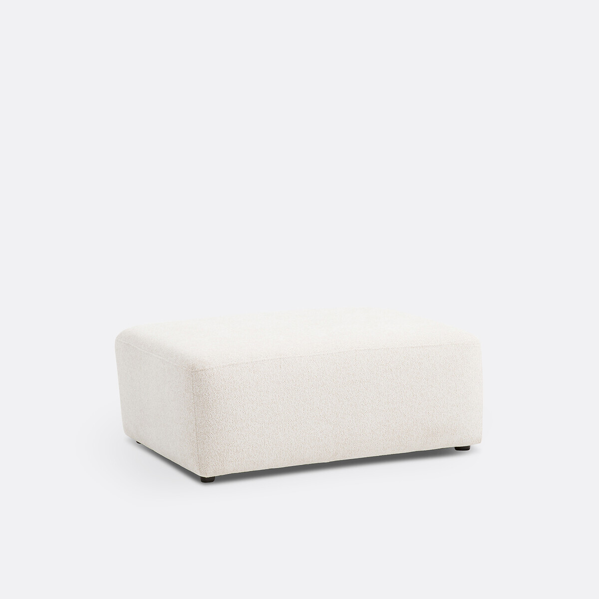 Ταμπουρέ με σενίλ μελανζέ ταπετσαρία από πολυέστερ Μ97xΠ70cm