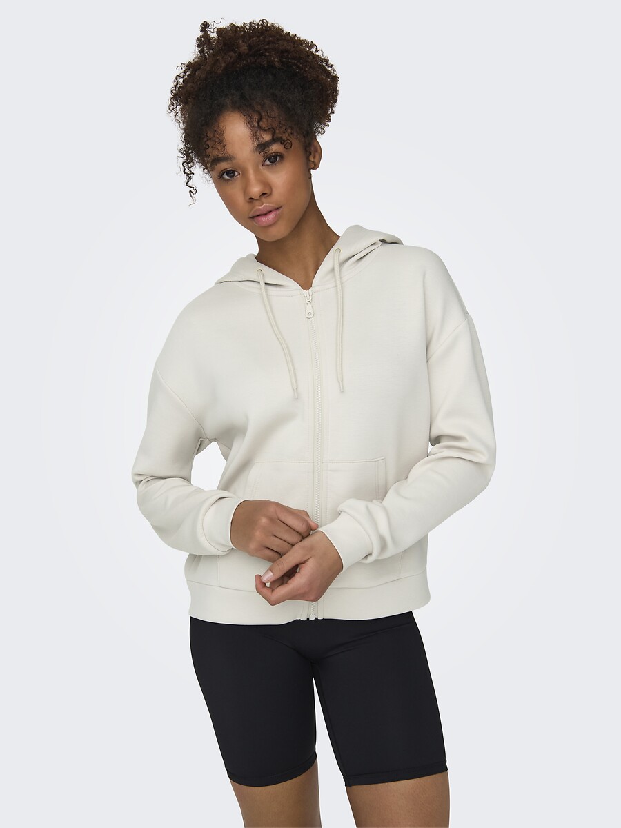 Ζακέτα με φερμουάρ και κουκούλα, Lounge