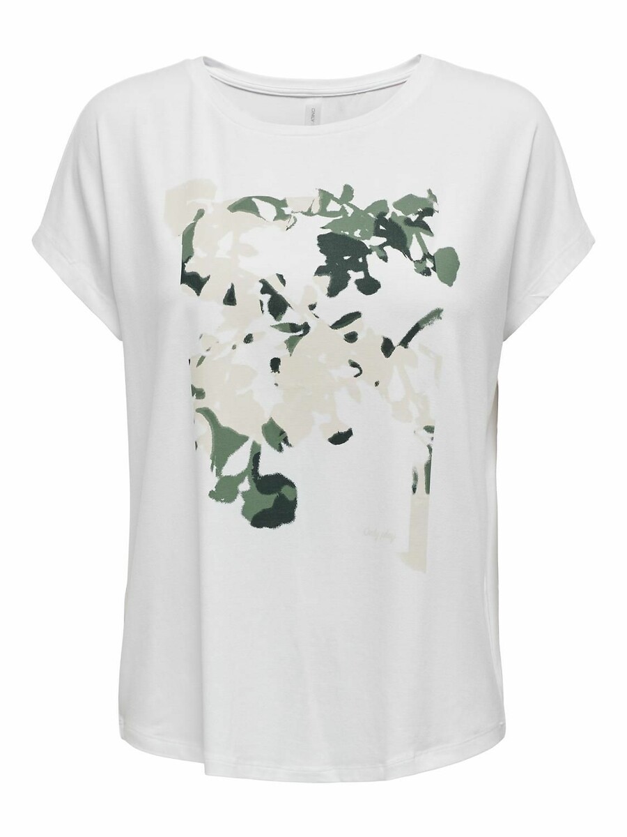 Κοντομάνικο T-shirt σε φαρδιά γραμμή, Aubry-Blur On