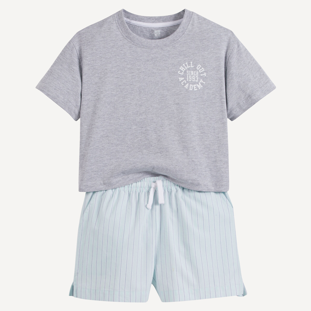 La Redoute Collections Βαμβακερή πιτζάμα με σορτς