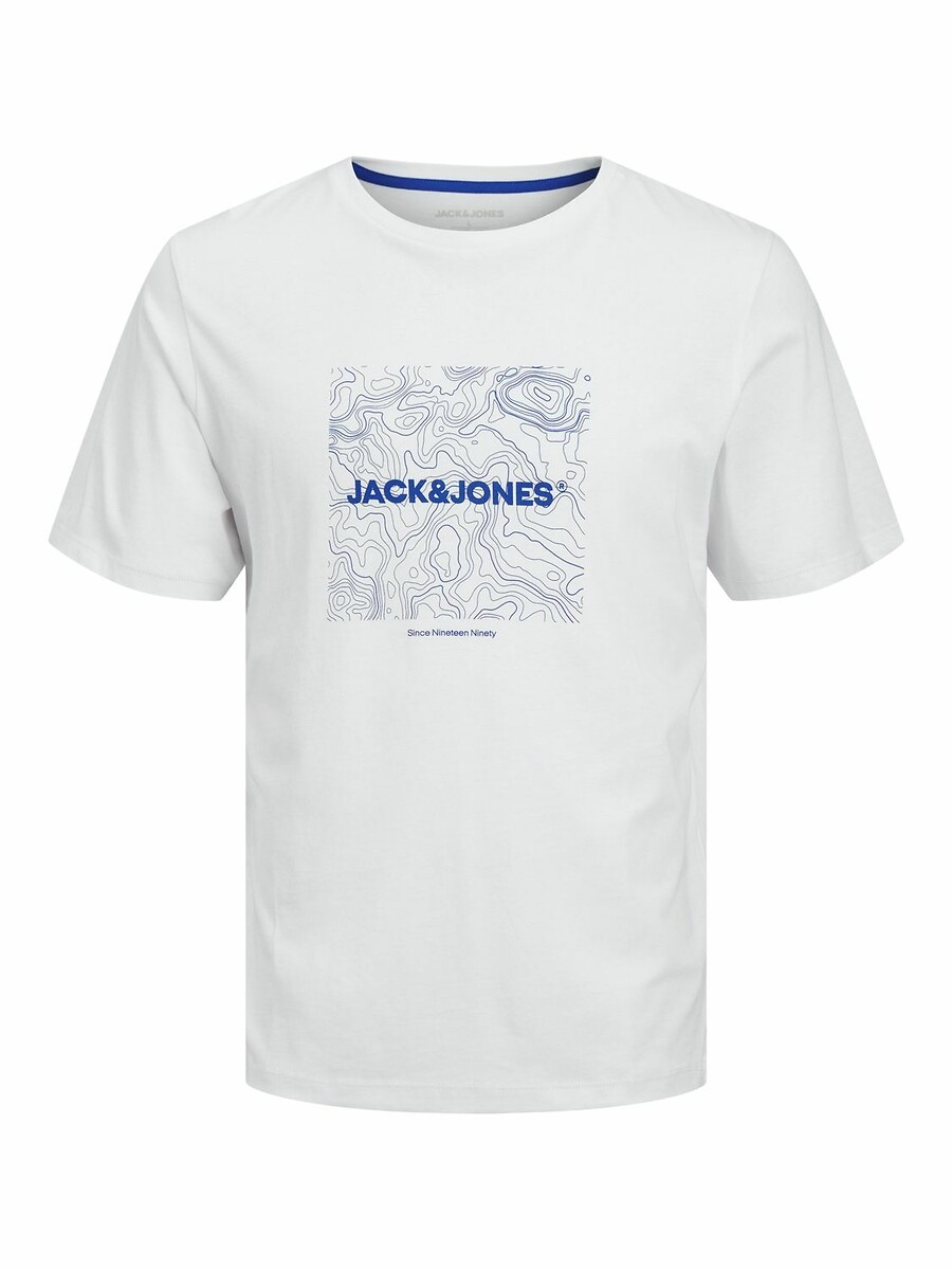 Κοντομάνικο T-shirt με στρογγυλή λαιμόκοψη