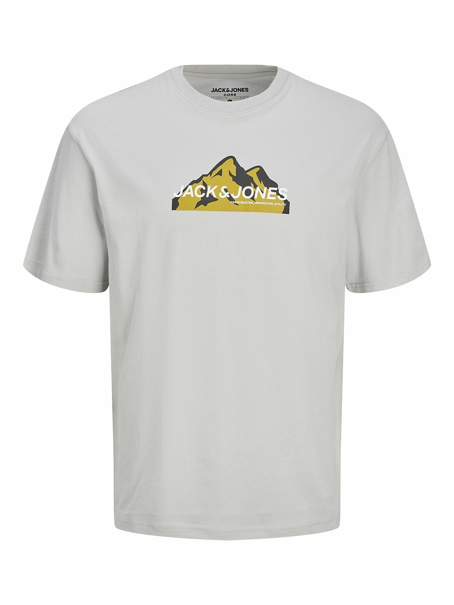 Κοντομάνικο T-shirt με στάμπα βουνό