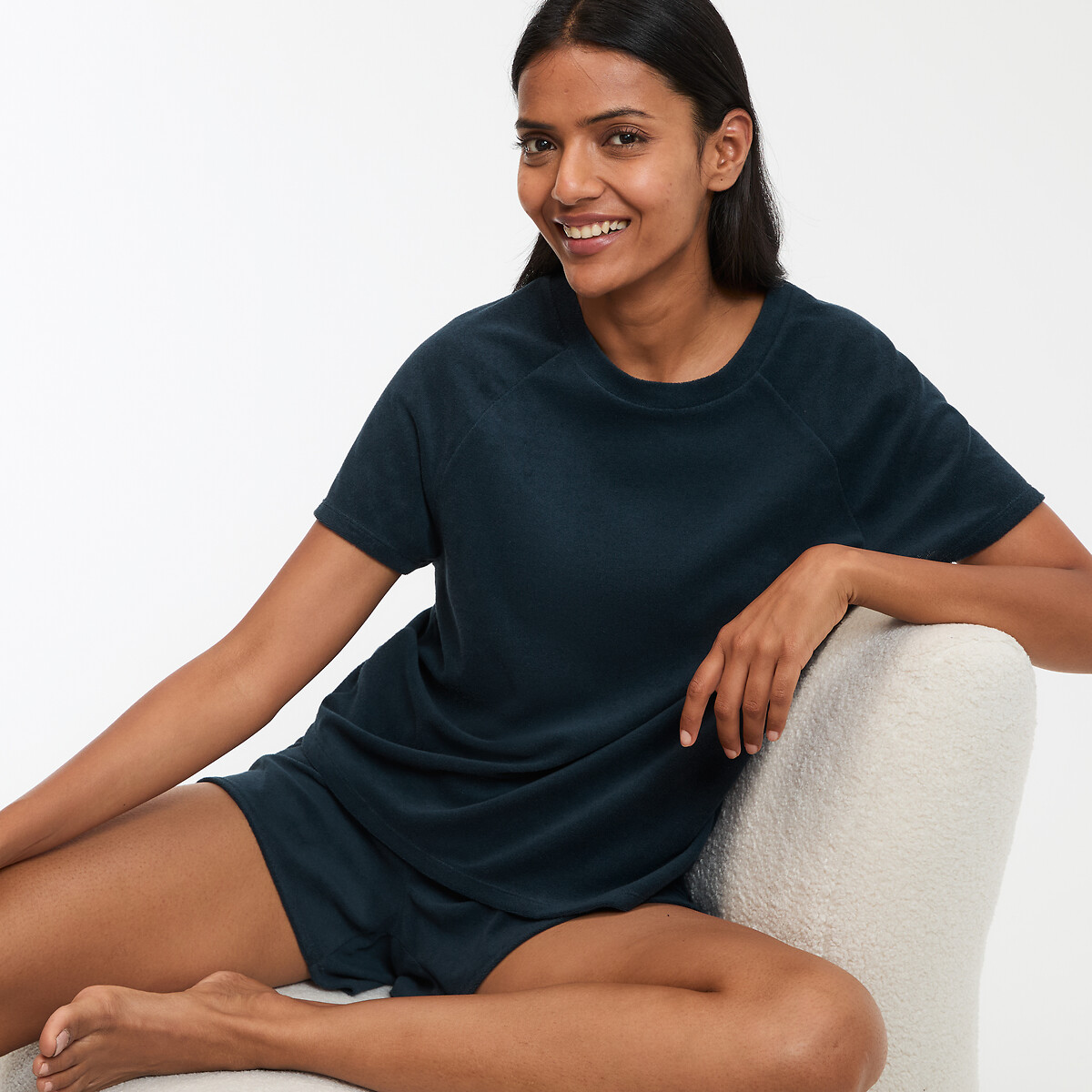 Πετσετέ πιτζάμα με σορτς