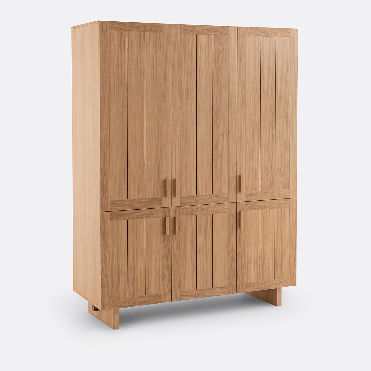 Ντουλάπα με 6 πόρτες και ράβδο για κρεμάστρες, Lanko