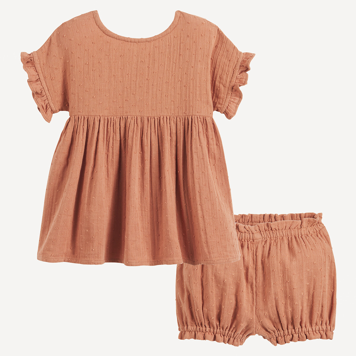 La Redoute Collections Σύνολο μπλούζα και φουφούλα