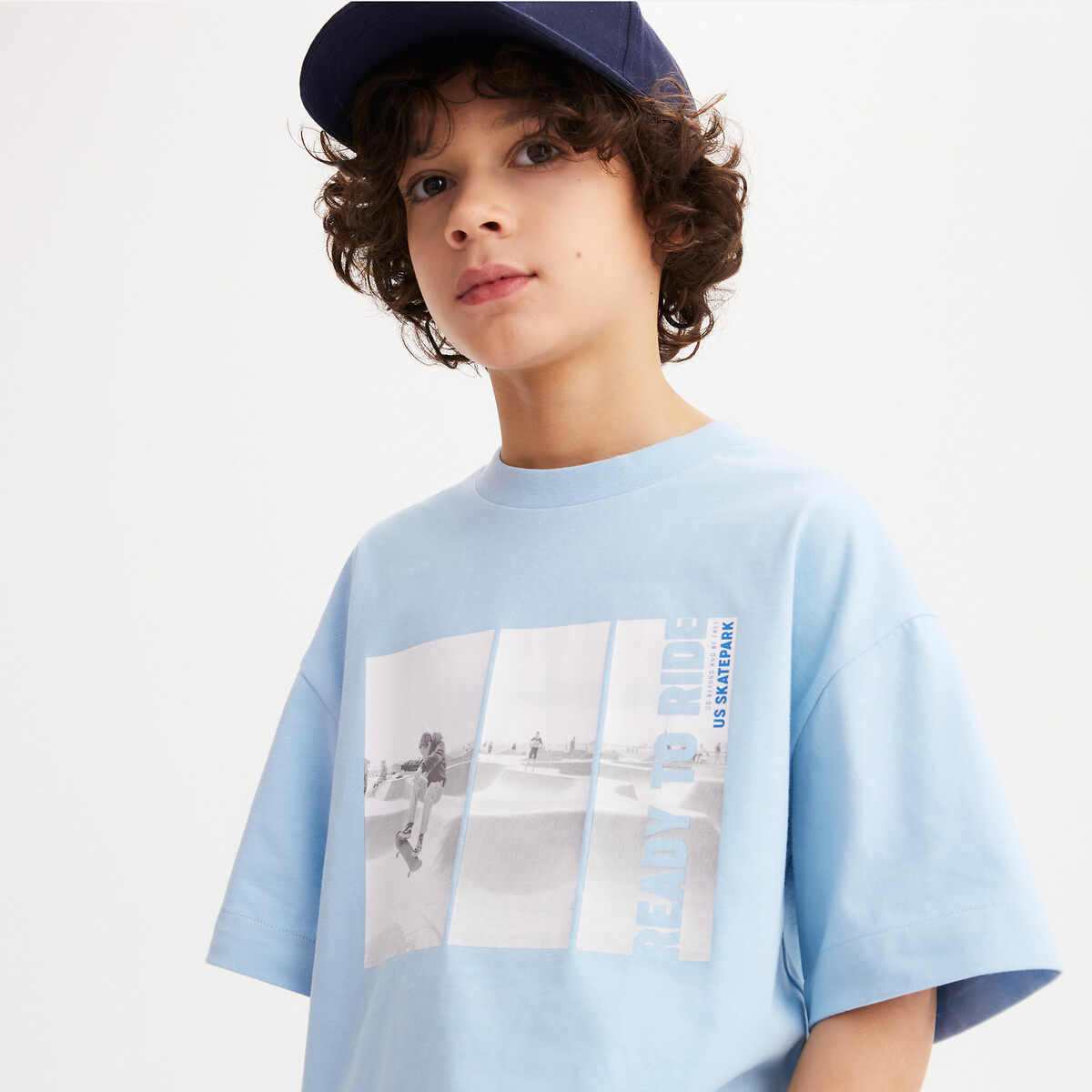 La Redoute Collections Κοντομάνικο T-shirt oversize με στάμπα