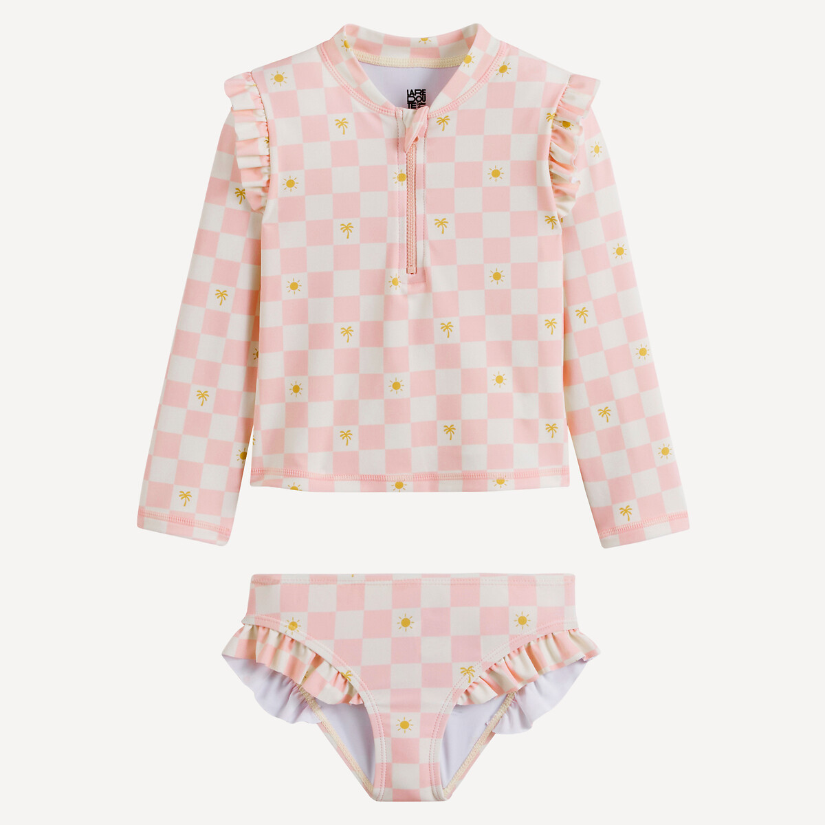 La Redoute Collections Μαγιό με αντηλιακή προστασία