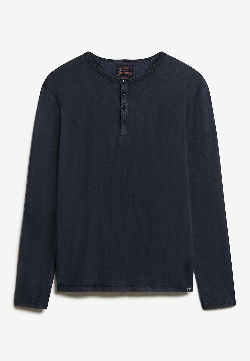 Μακρυμάνικη μπλούζα με κουμπιά