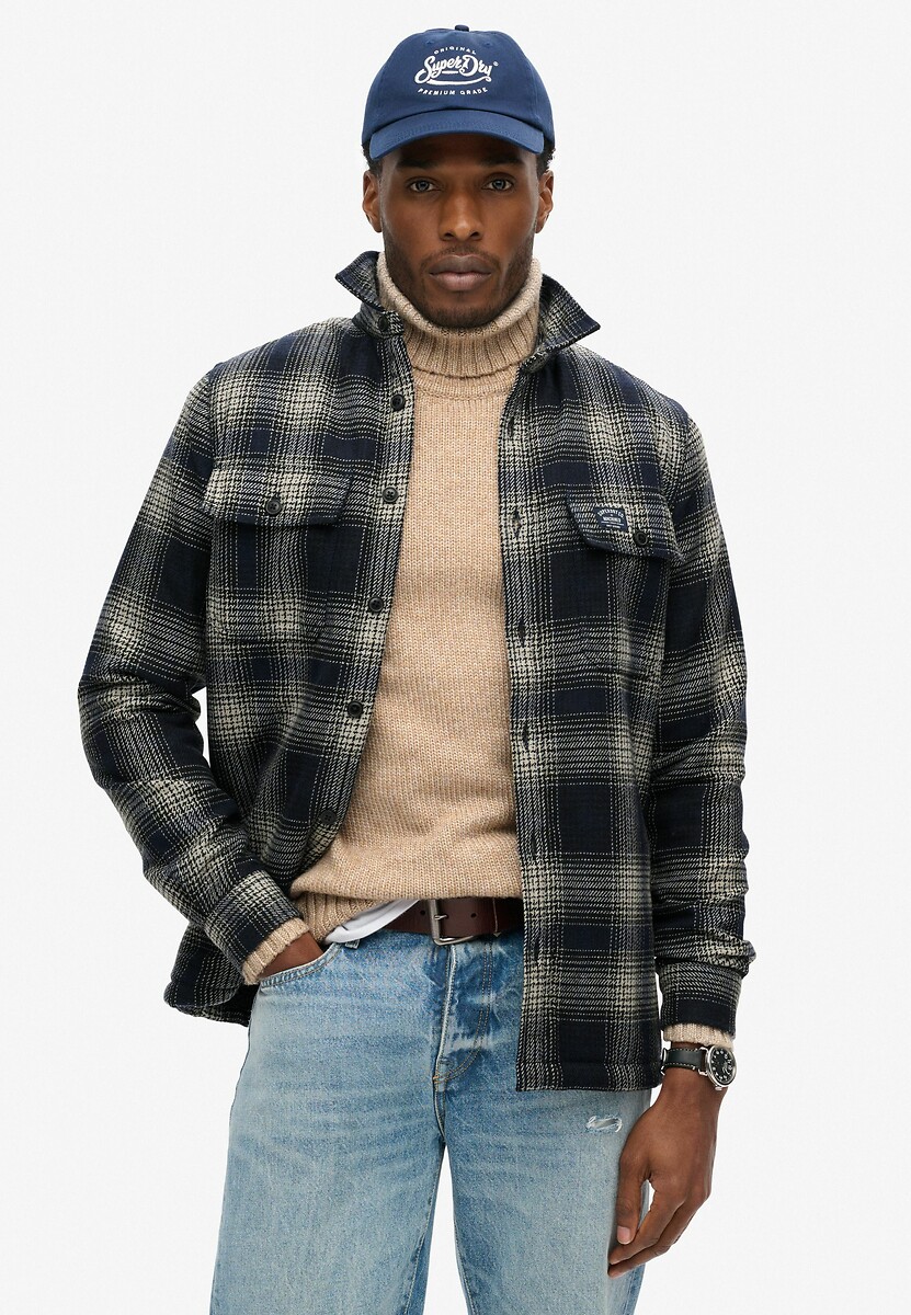 Καρό πουκάμισο-τζάκετ