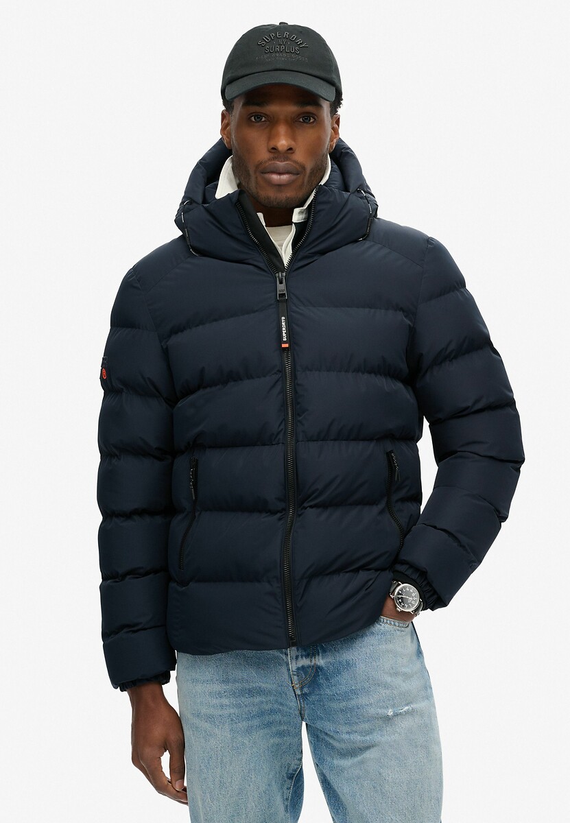 Καπιτονέ μπουφάν με κουκούλα, Sports