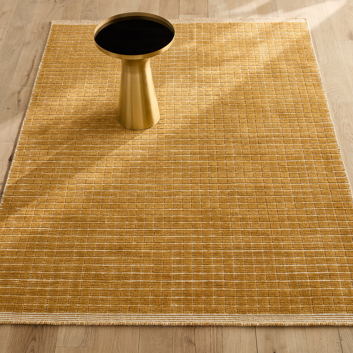 Χαλί δεμένο στο χέρι από μαλλί και βαμβάκι 120x180 cm Μ120xΠ180cm