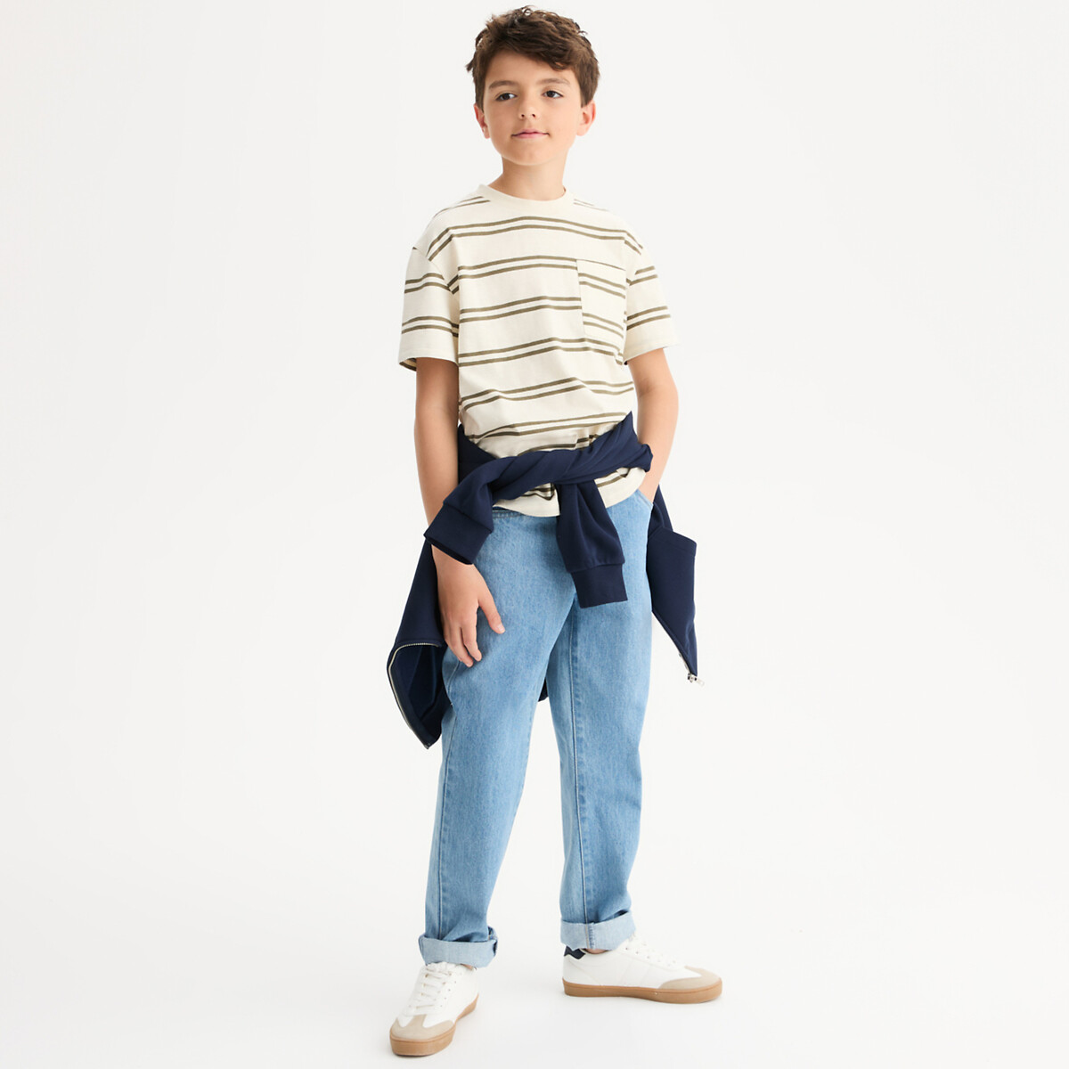 La Redoute Collections Κοντομάνικο T-shirt με ρίγες