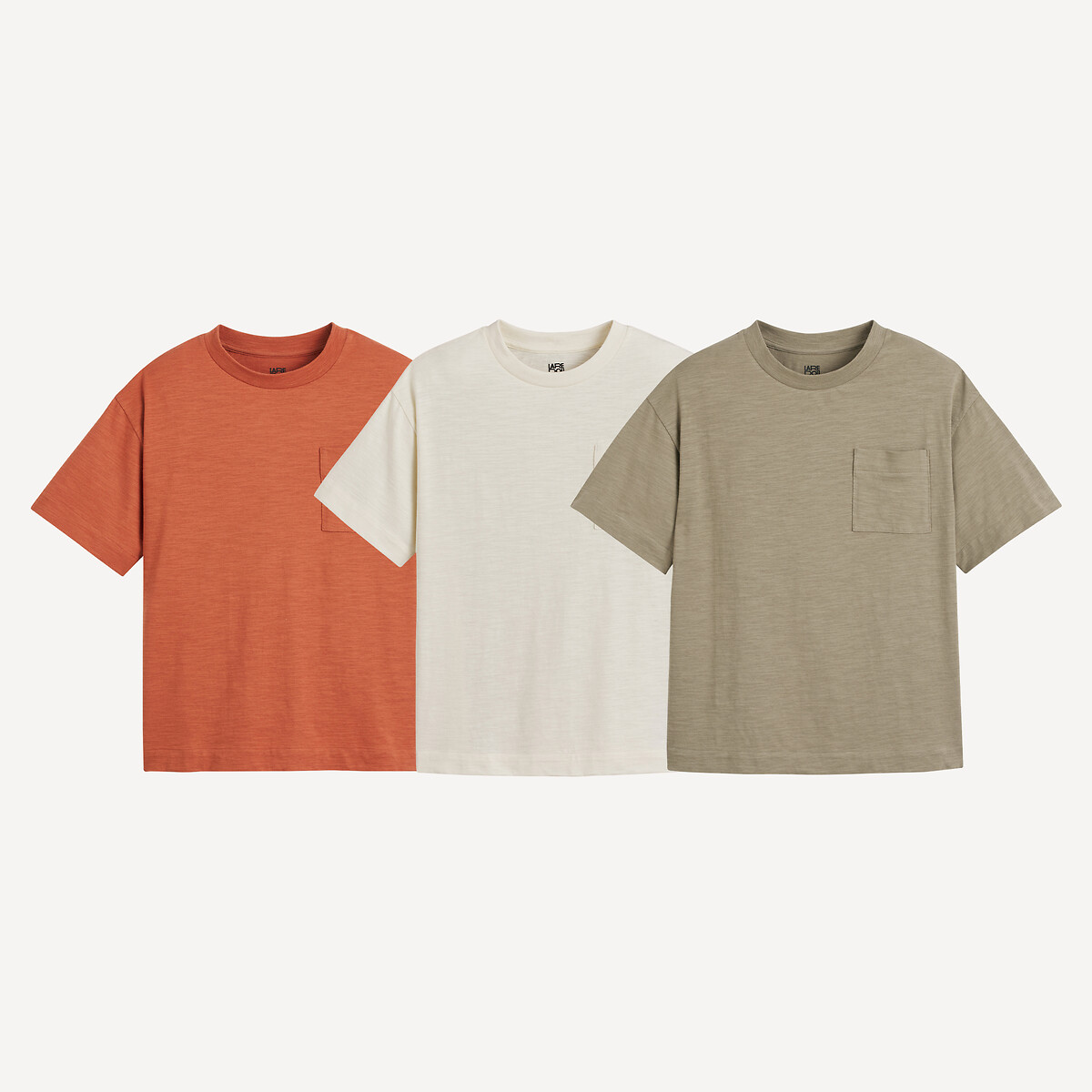 La Redoute Collections Σετ 3 κοντομάνικα T-shirt