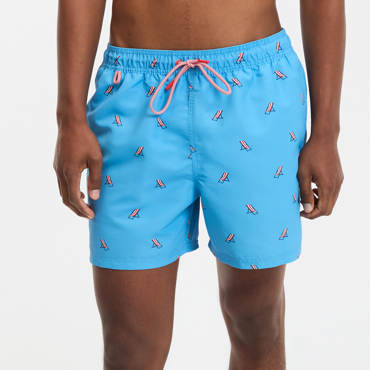 La Redoute Collections Μαγιό με μοτίβο ξαπλώστρες
