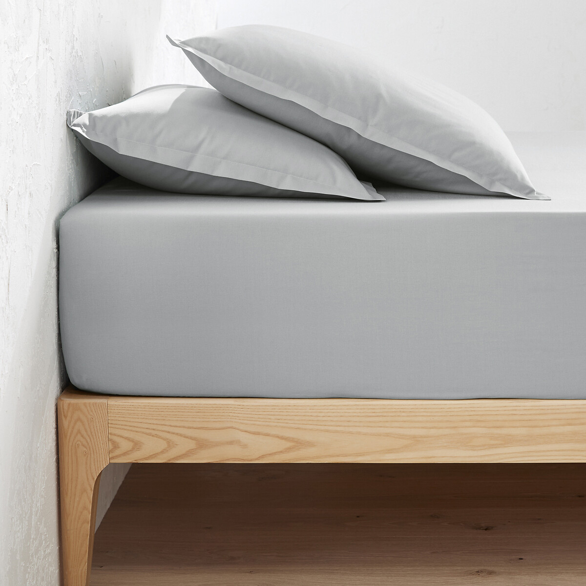 La Redoute Interieurs Σεντόνι με λάστιχο από βαμβακερό περκάλι με γύρισμα 40 εκ. 140x190 cm