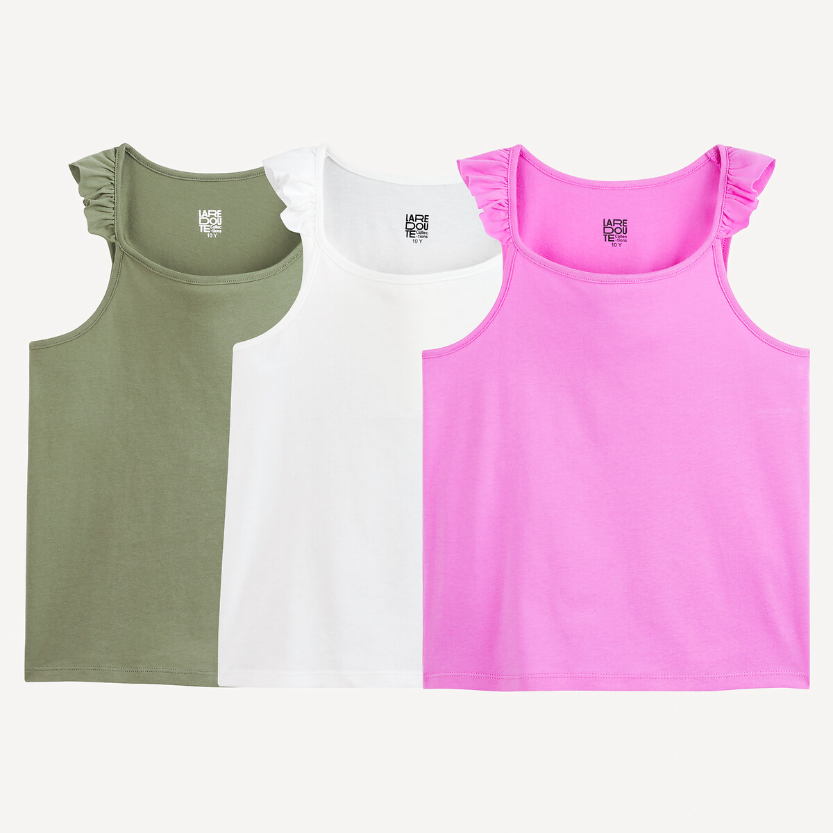 Σετ 3 μπλούζες αμάνικες