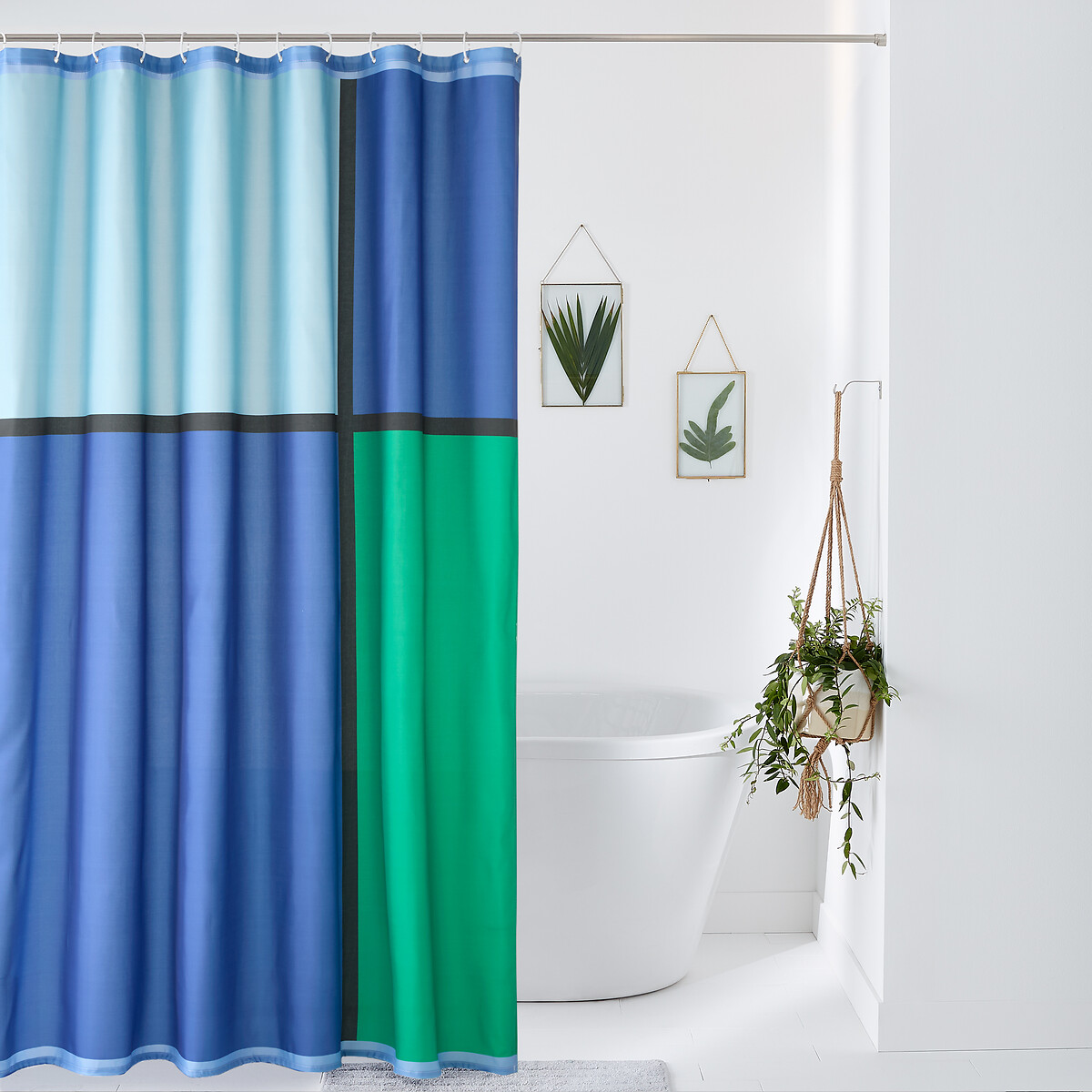 La Redoute Interieurs Εμπριμέ κουρτίνα μπάνιου 200x180 cm