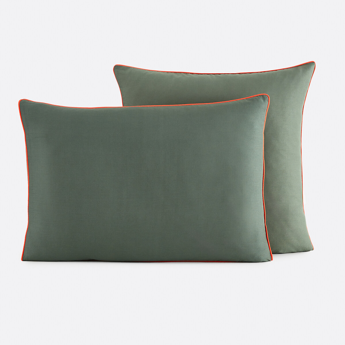 Βαμβακερή μονόχρωμη μαξιλαροθήκη 63x63 cm