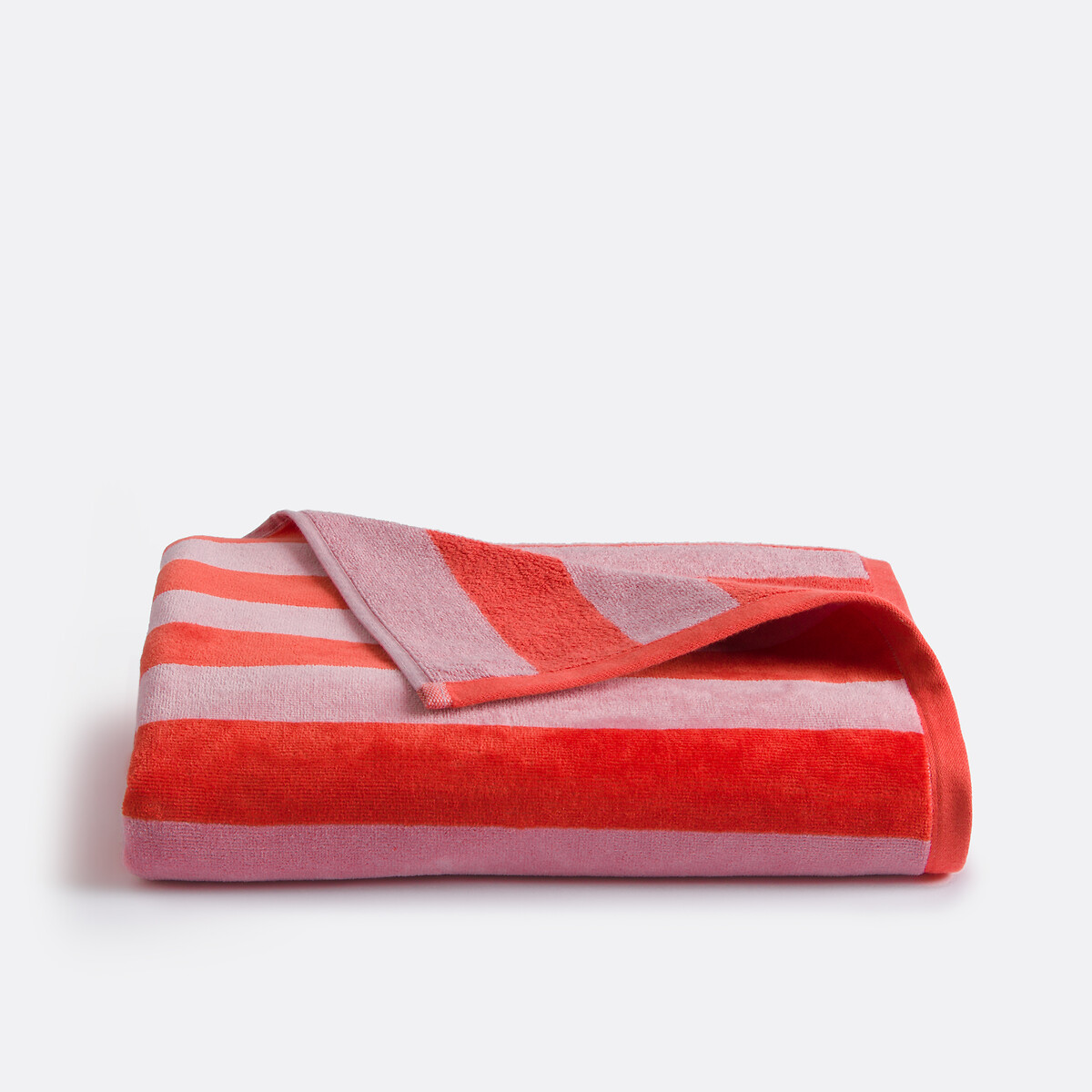 La Redoute Interieurs Βελουτέ μάξι πετσέτα μπάνιου 100x150 cm