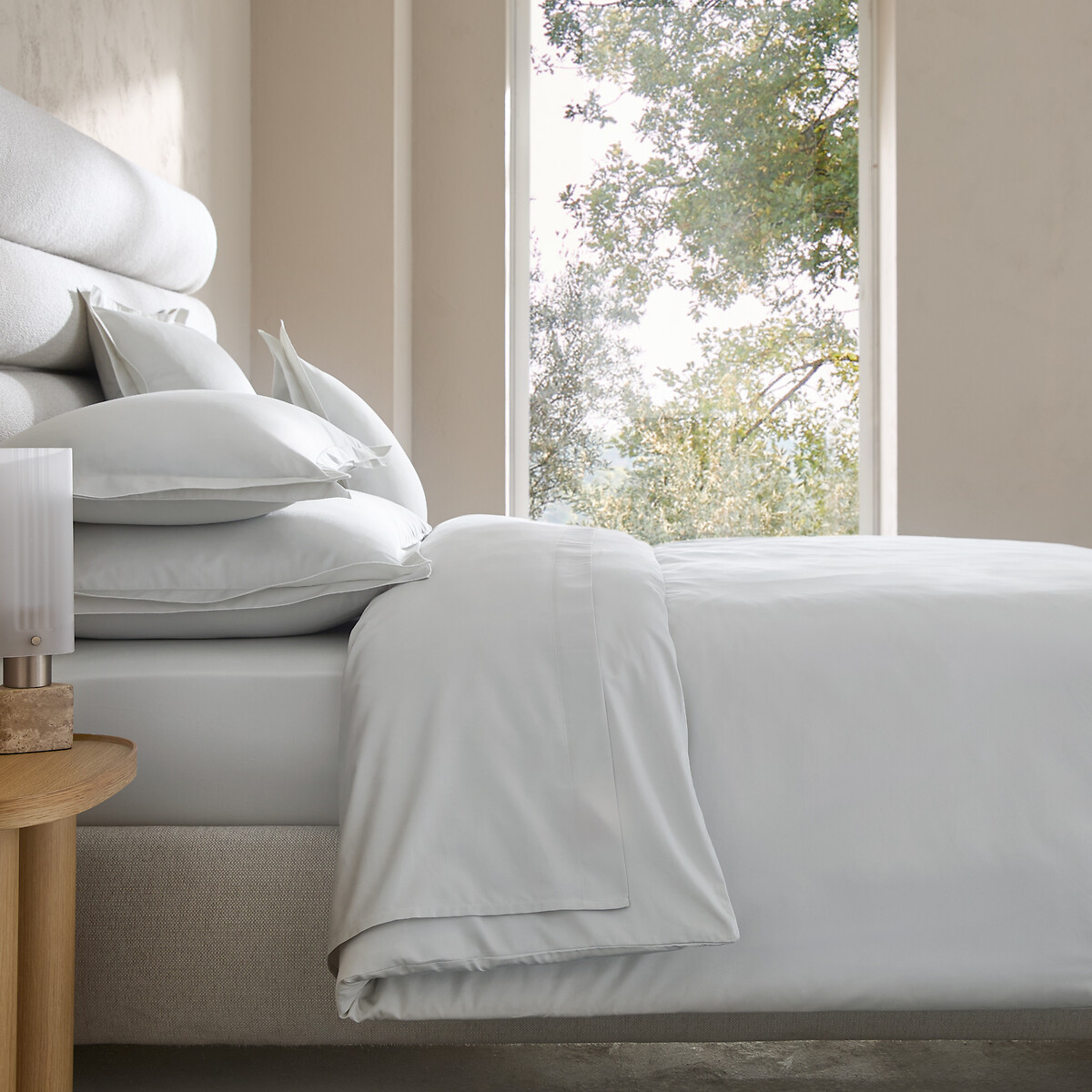 Παπλωματοθήκη από βαμβακερό σατέν 200x200 cm