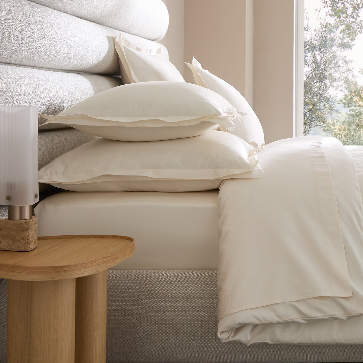 Μαξιλαροθήκη από βαμβακερό σατέν 50x70 cm