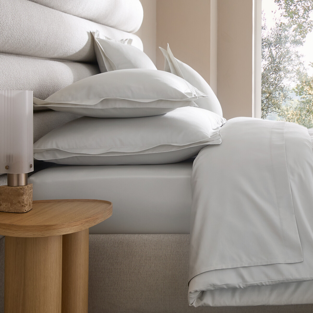 Μαξιλαροθήκη από βαμβακερό σατέν 50x70 cm