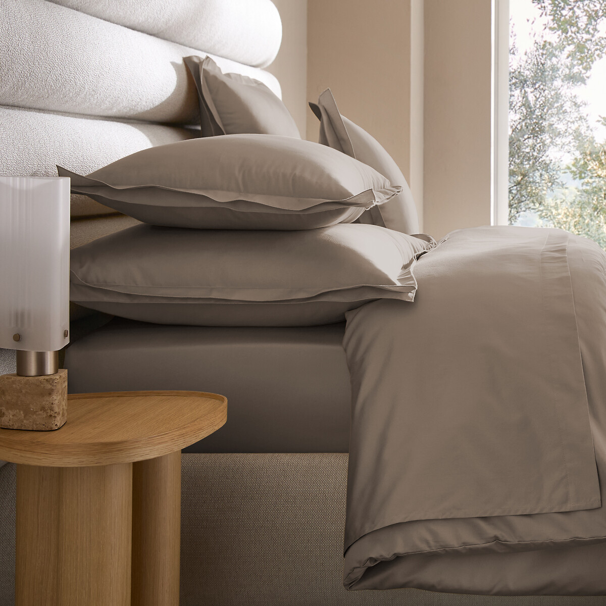 Μαξιλαροθήκη από βαμβακερό σατέν 50x70 cm