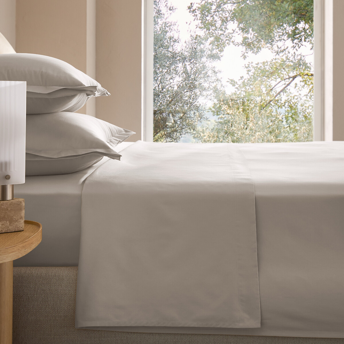 AM.PM Σεντόνι από βαμβακερό σατέν 180x290 cm