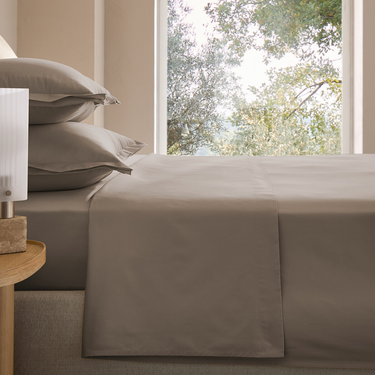 AM.PM Σεντόνι από βαμβακερό σατέν 180x290 cm