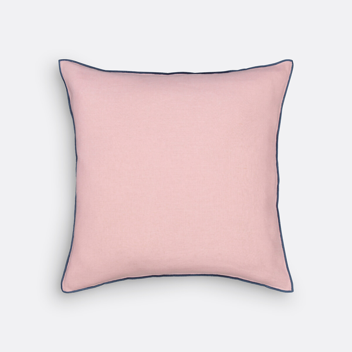 Μαξιλαροθήκη μονόχρωμη από λινό/βαμβάκι 50x50 cm