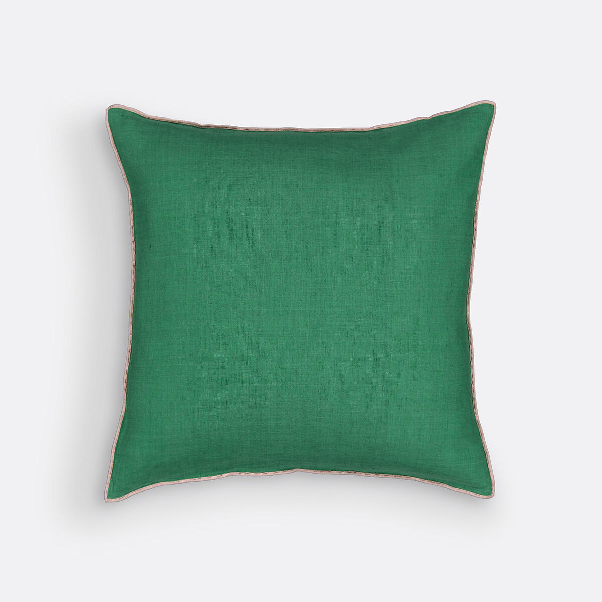 Μαξιλαροθήκη μονόχρωμη από λινό/βαμβάκι 60x40 cm