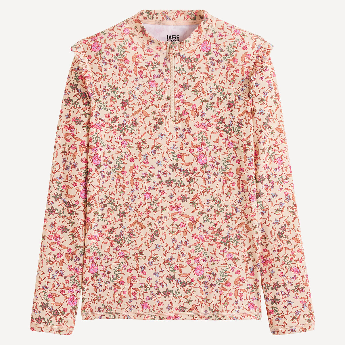 La Redoute Collections Φλοράλ μαγιό με αντηλιακή προστασία