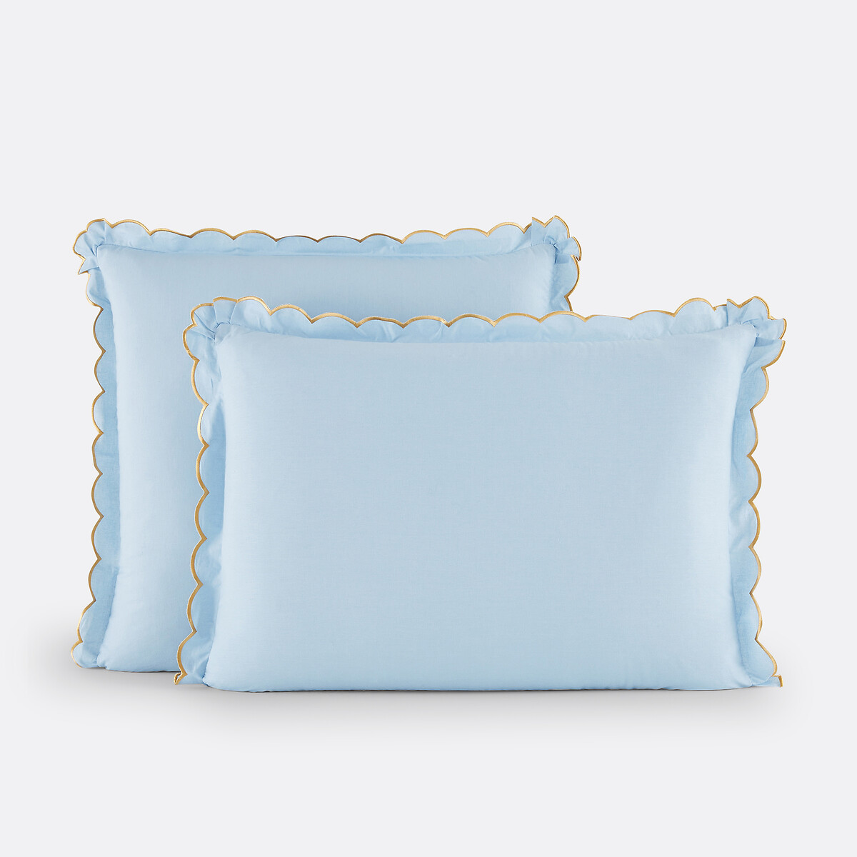 La Redoute Interieurs Μονόχρωμη μαξιλαροθήκη από προπλυμένο λινό 50x70 cm