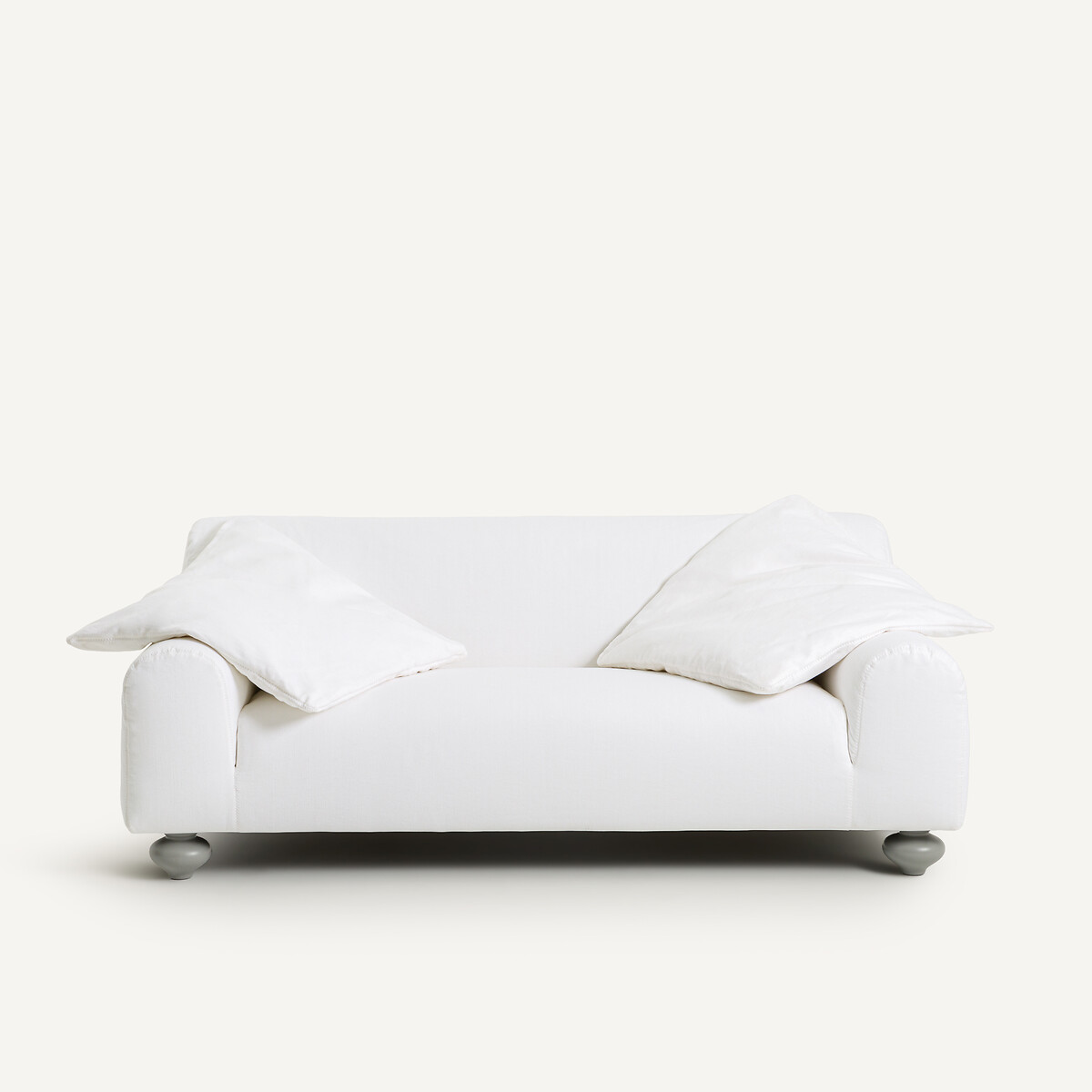 OTTO STUDIO FOR AM.PM Καναπές με ταπετσαρία από βαμβάκι λινό