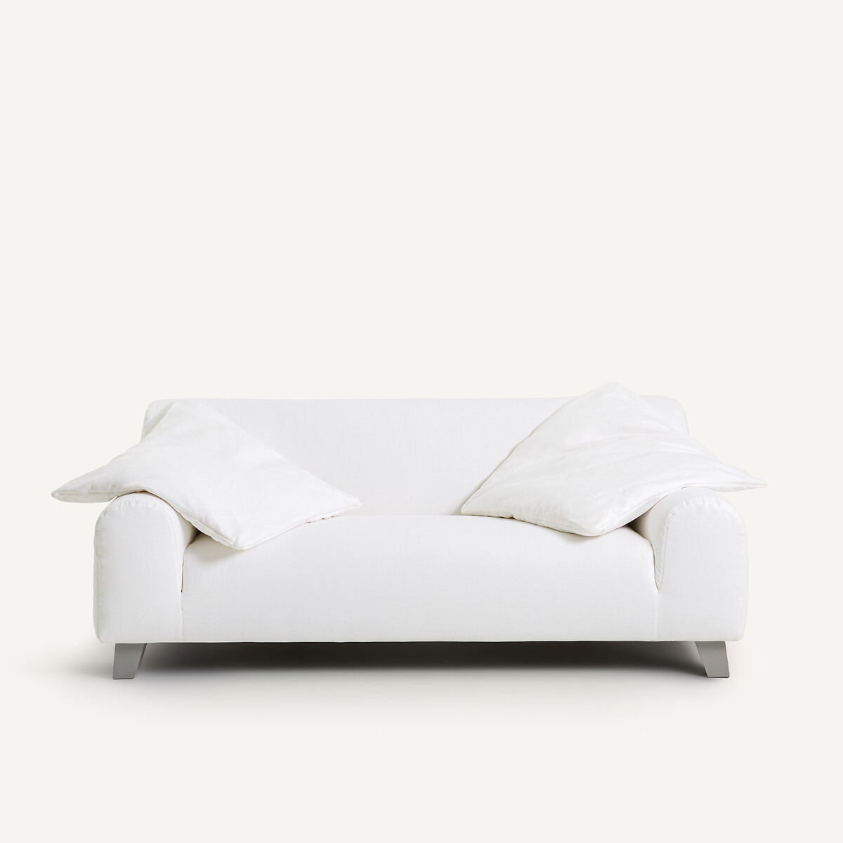 OTTO STUDIO FOR AM.PM Καναπές με ταπετσαρία από βαμβάκι λινό