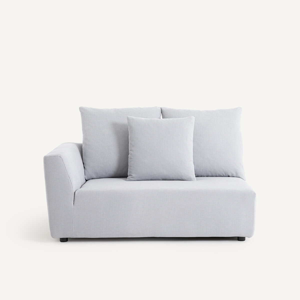 OTTO STUDIO FOR AM.PM Μισός καναπές με ταπετσαρία από βαμβάκι λινό Μ103xΠ152xΥ85cm