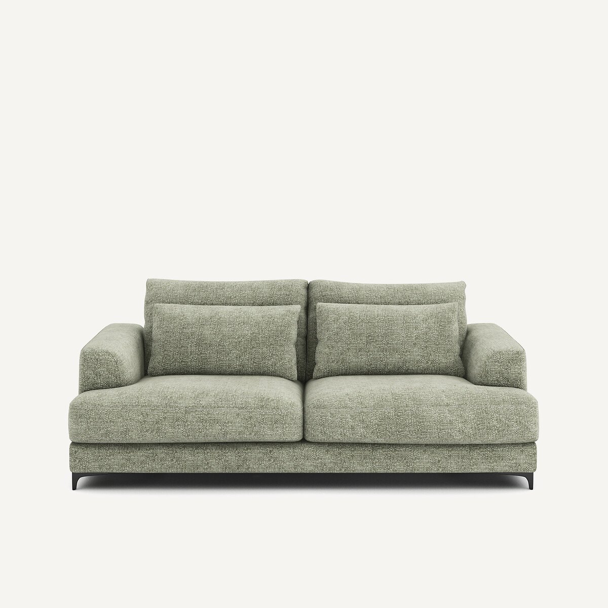 Πτυσσόμενος τριθέσιος καναπές-κρεβάτι από ενισχυμένο βαμβακερό ύφασμα Μ105xΠ217xΥ83cm