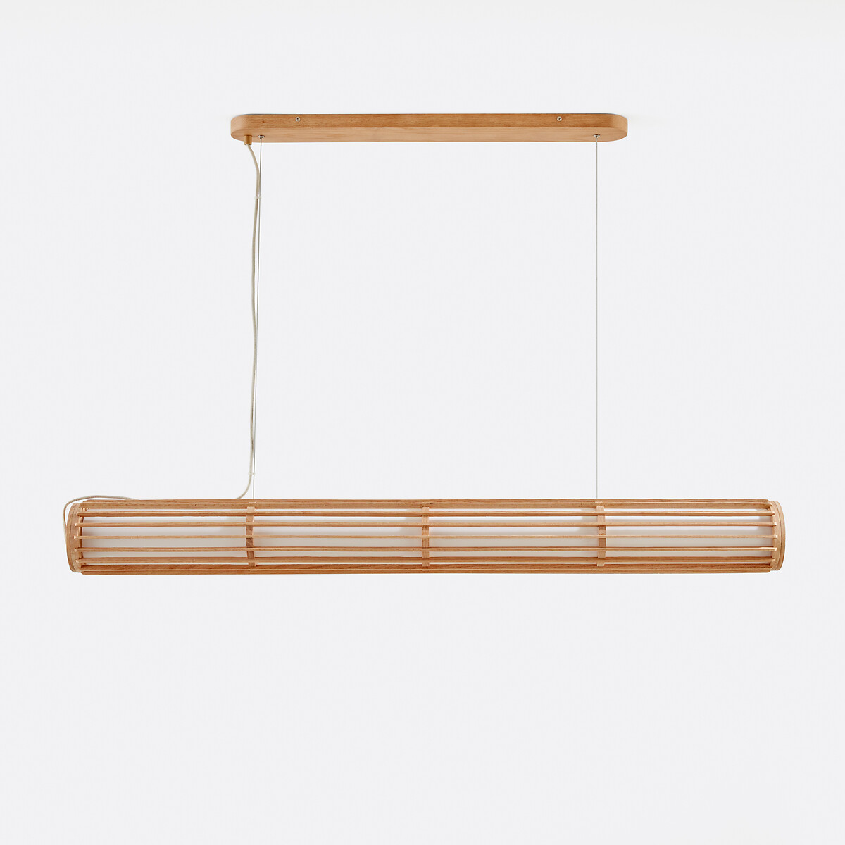 Φωτιστικό οροφής από ξύλο δρυ και ακρυλικό