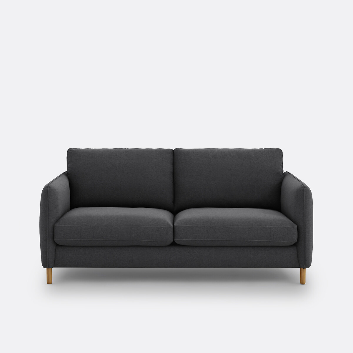 Τριθέσιος καναπές 3 θέσεων με μελανζέ ταπετσαρία Μ95xΠ165xΥ86cm