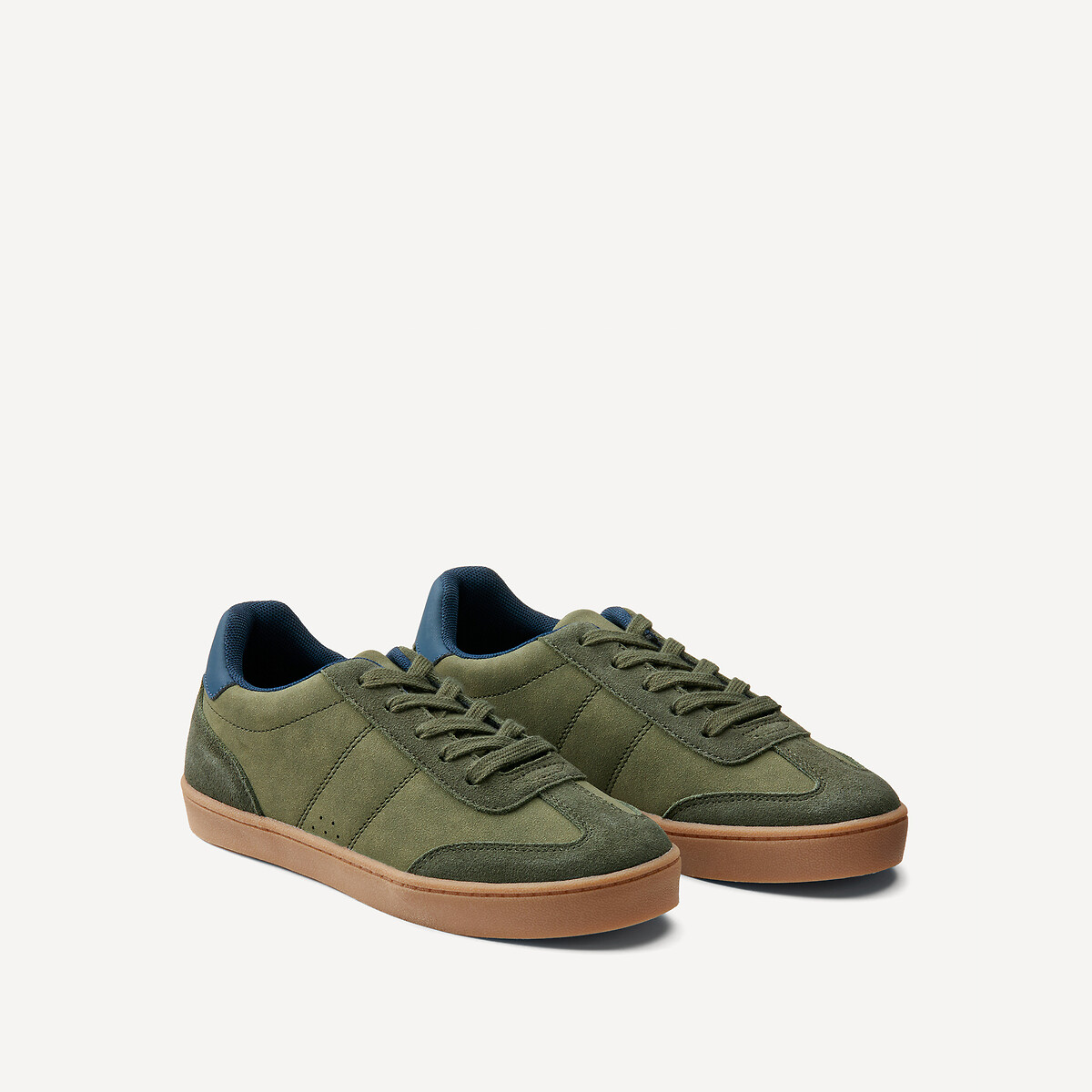 La Redoute Collections Αθλητικά ρετρό παπούτσια από δύο υλικά