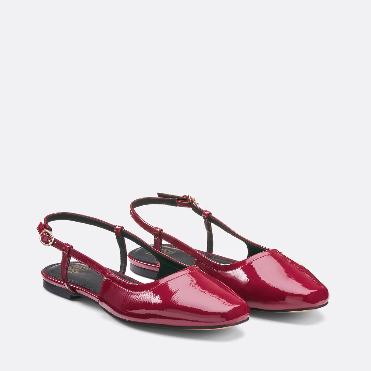  Μπαλαρίνες λουστρίνι slingback 2025