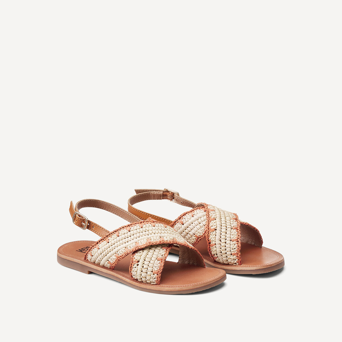 Κρουαζέ πέδιλα από raphia