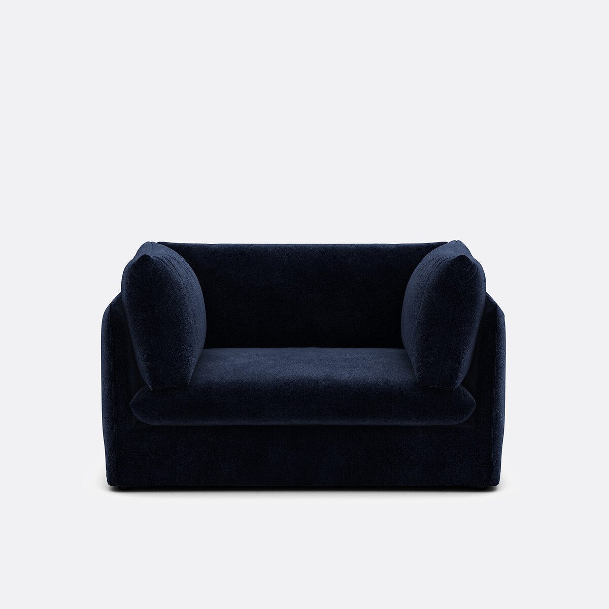 La Redoute Interieurs Πολυθρόνα XL με μελανζέ ταπετσαρία Μ105xΠ143xΥ86cm